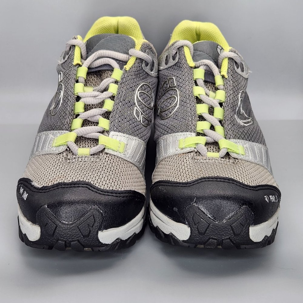 Pearl Izumi X-Alp Seek IV Women's MTB Cycling Shoes Size 41 US 9.5 Gray Green